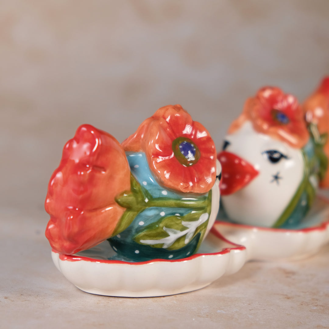 Kissy Fish S&P Set with Tray