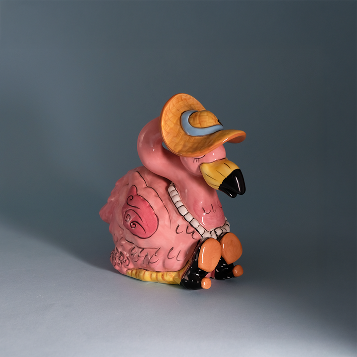 Miss Precious Flamingo Figurine