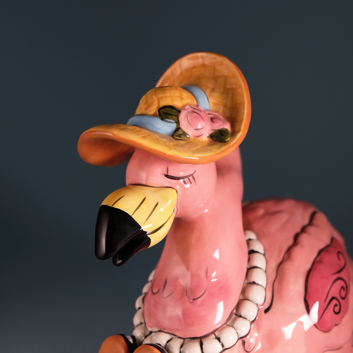 Miss Precious Flamingo Figurine