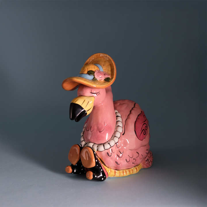 Miss Precious Flamingo Figurine