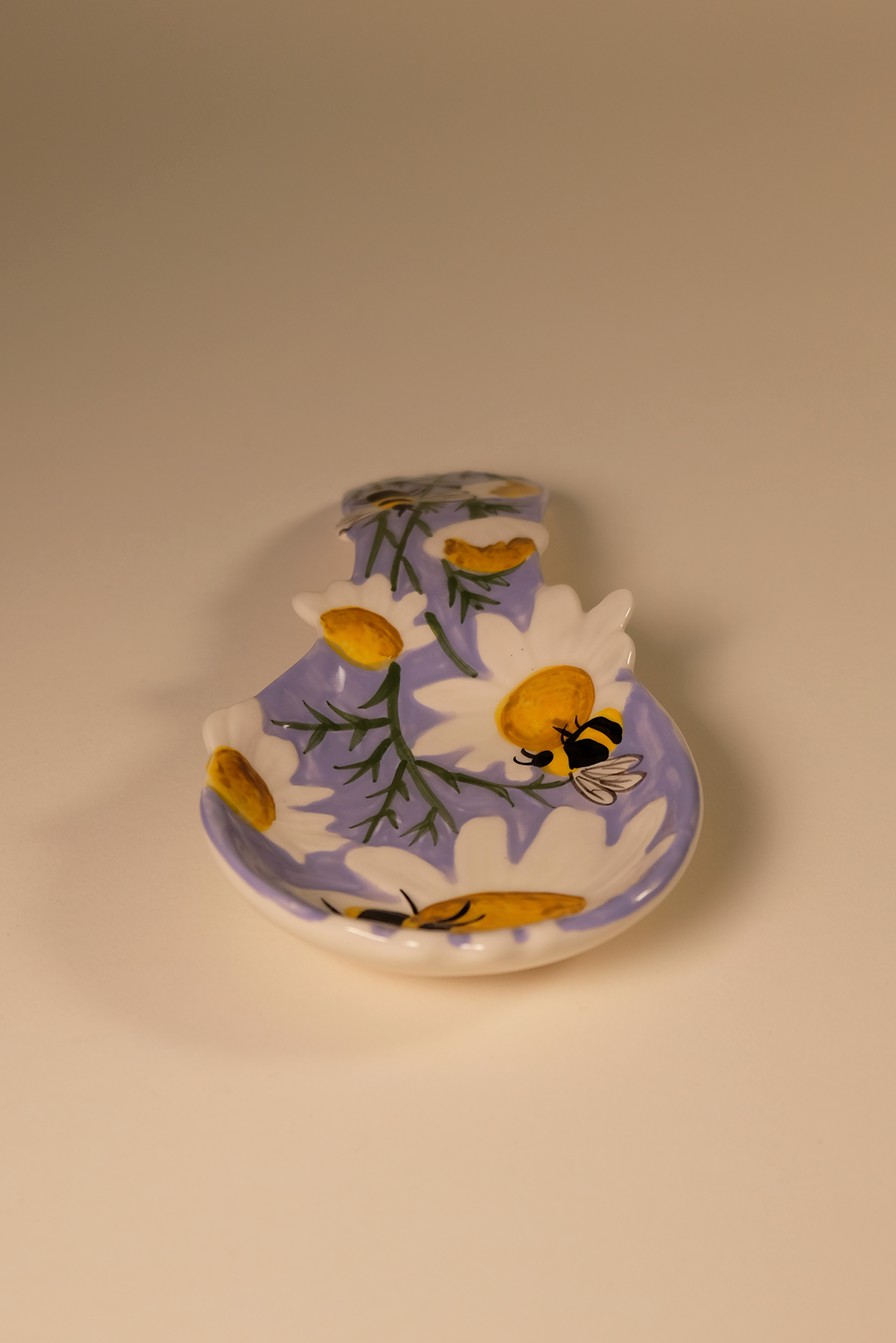 Lavender and Honey Bee Spoon Rest