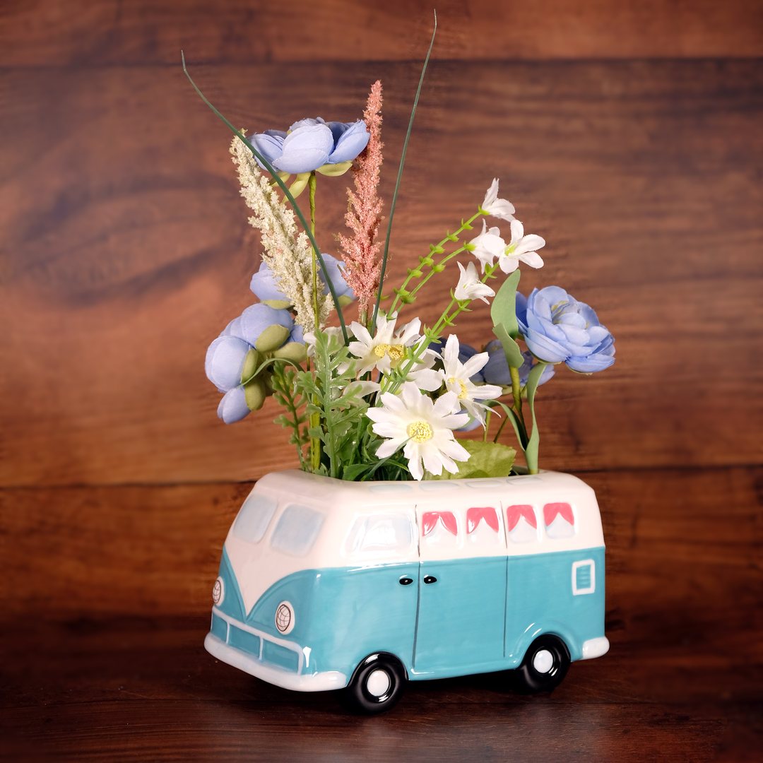 vw van planter pot Bus Planter