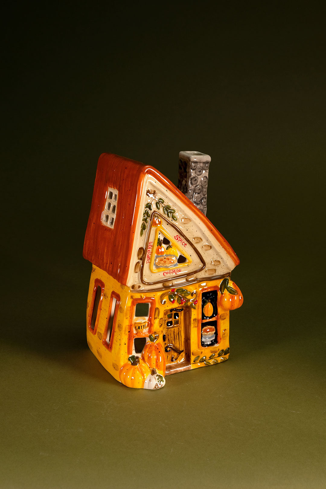 Pumpkin Spice Inn Candle House