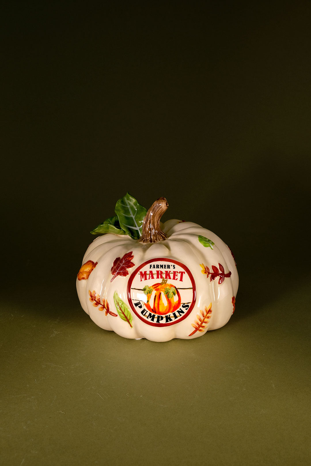 Farmer's Market Pumpkin Figurine