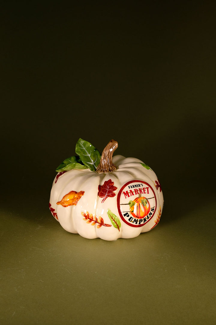 Farmer's Market Pumpkin Figurine