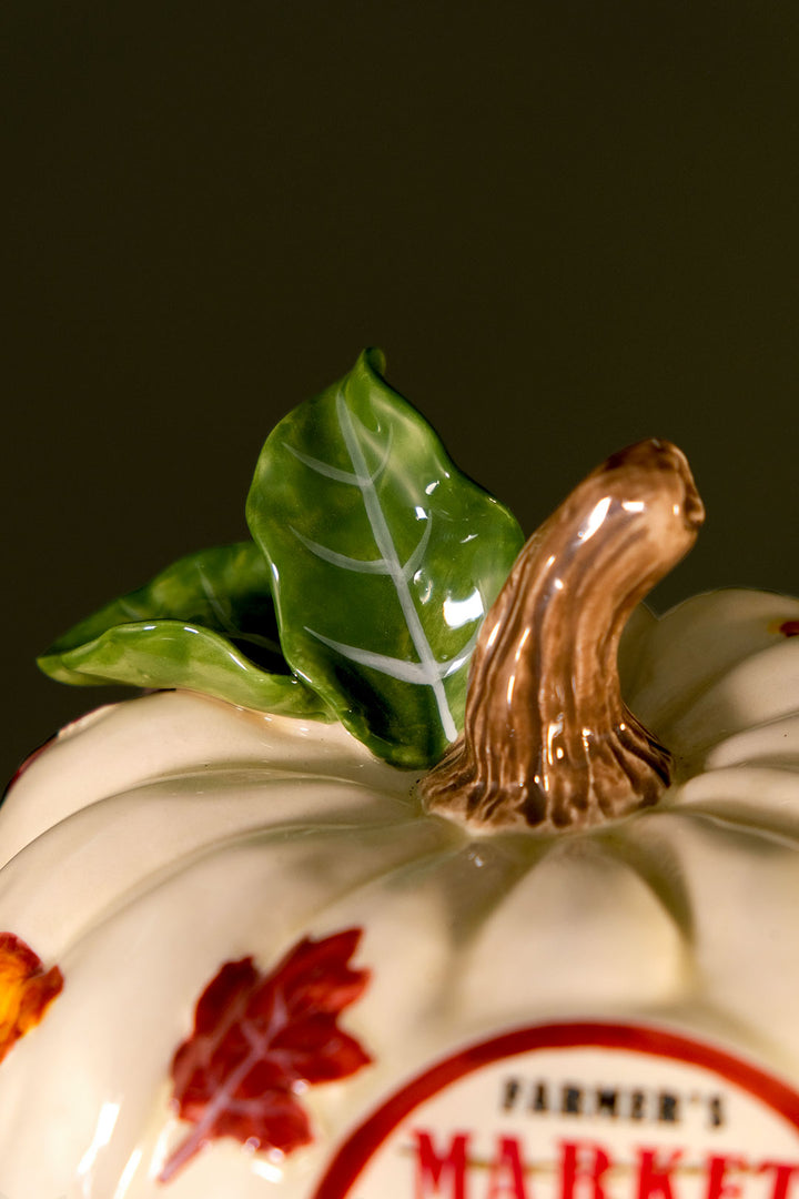 Farmer's Market Pumpkin Figurine