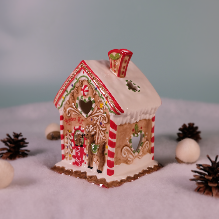 Reindeer Hut Candle House