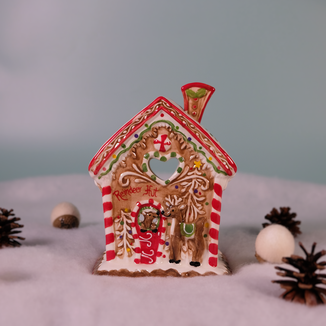 Reindeer Hut Candle House