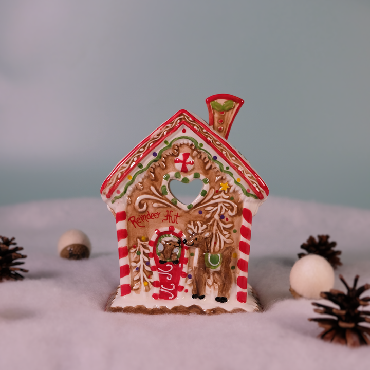 Reindeer Hut Candle House