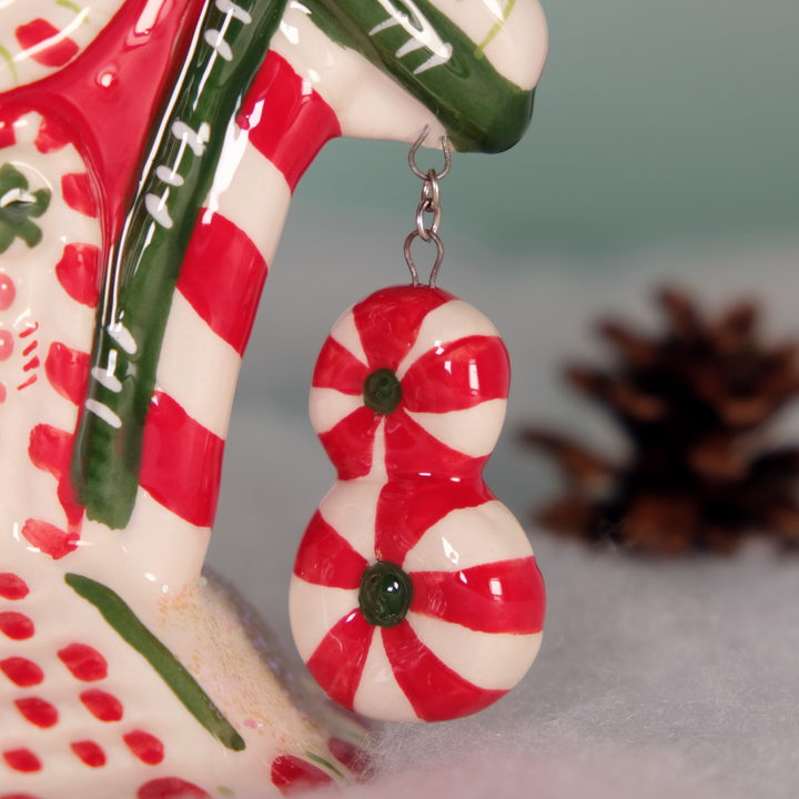 Candy Cane Shop Candle House