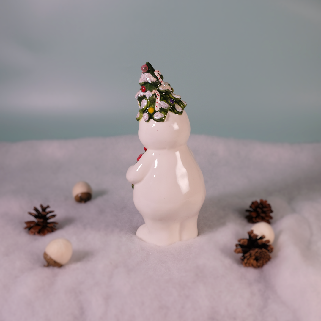 Vintage Snowman Figurine