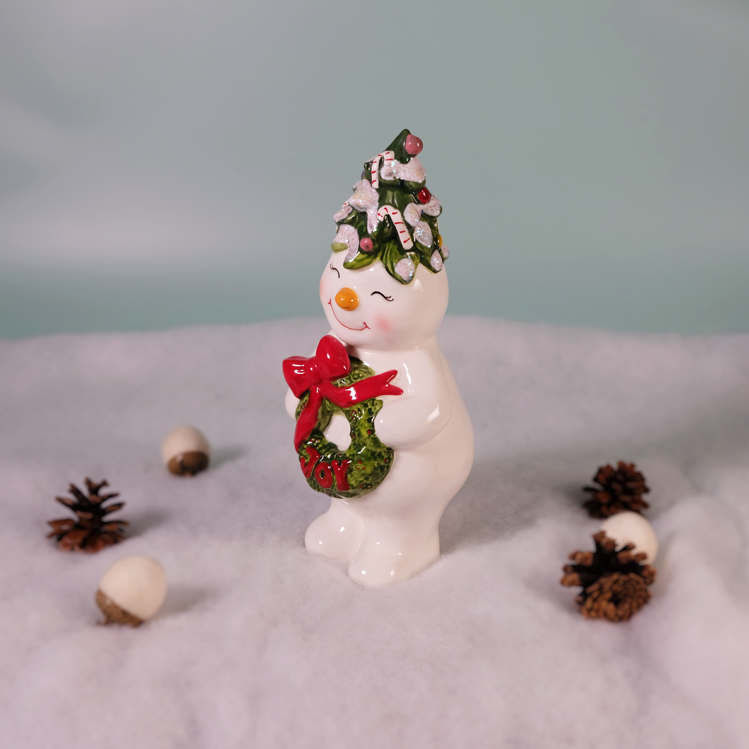 Vintage Snowman Figurine