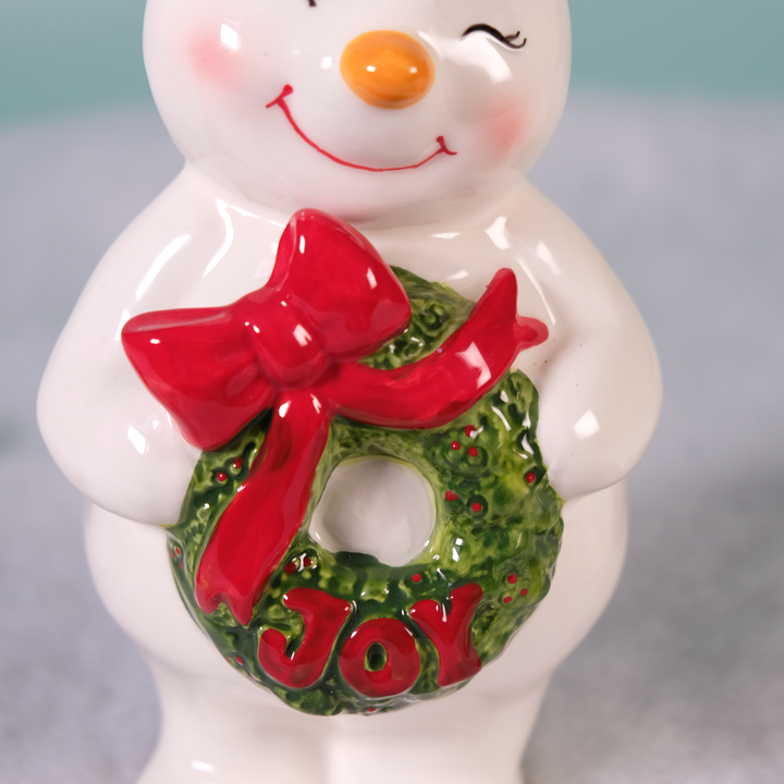 Vintage Snowman Figurine