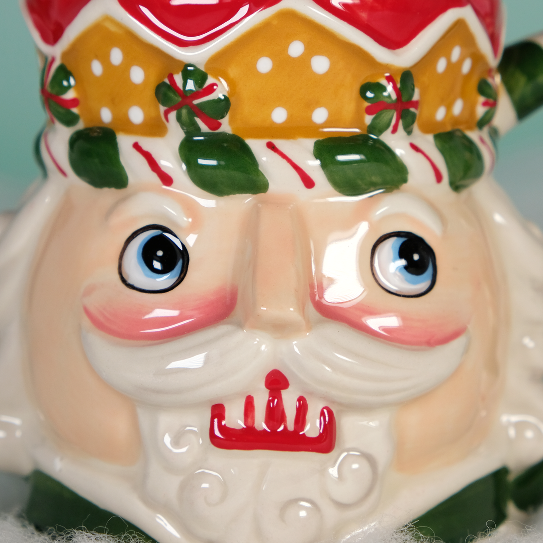 GREEN NUTCRACKER FIG MUG