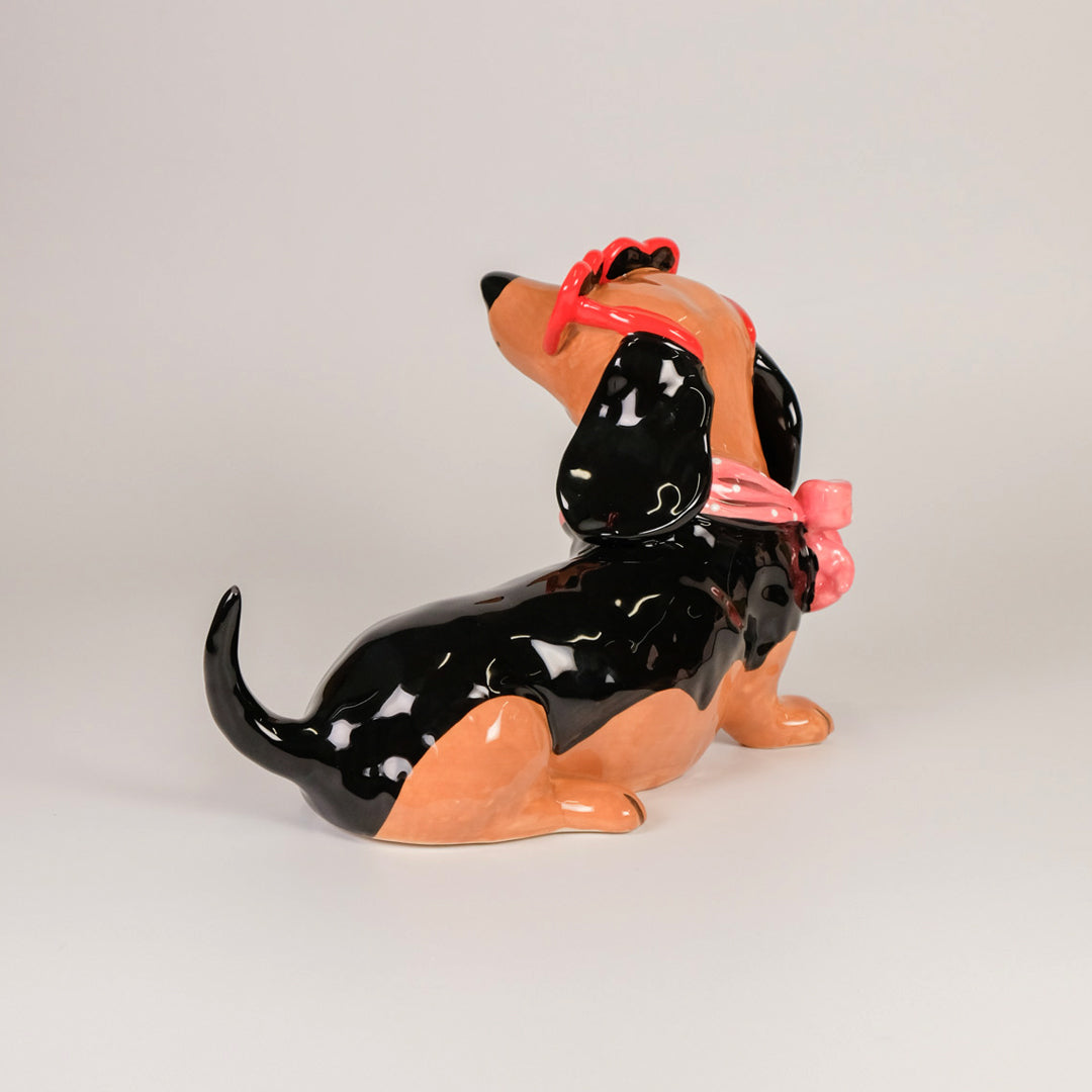 Hal Dachshund Val Dog Figurine