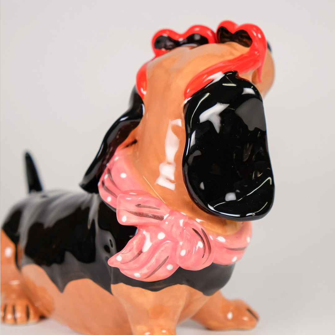 Hal Dachshund Val Dog Figurine