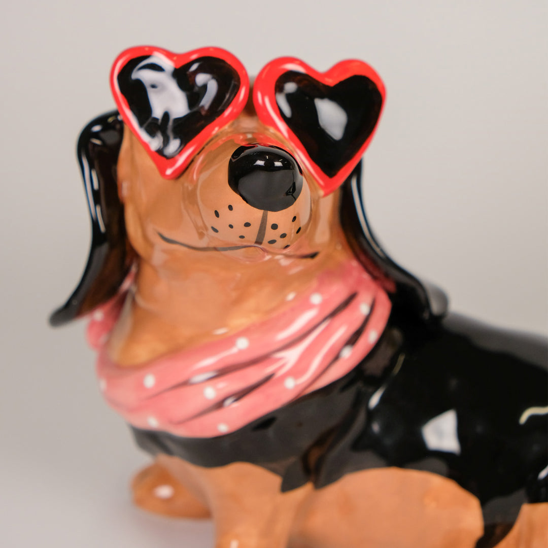 Hal Dachshund Val Dog Figurine