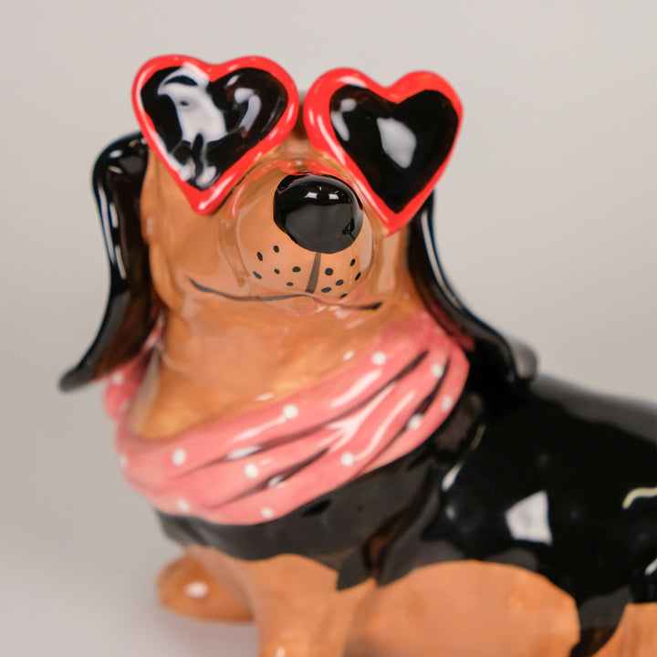 Hal Dachshund Val Dog Figurine