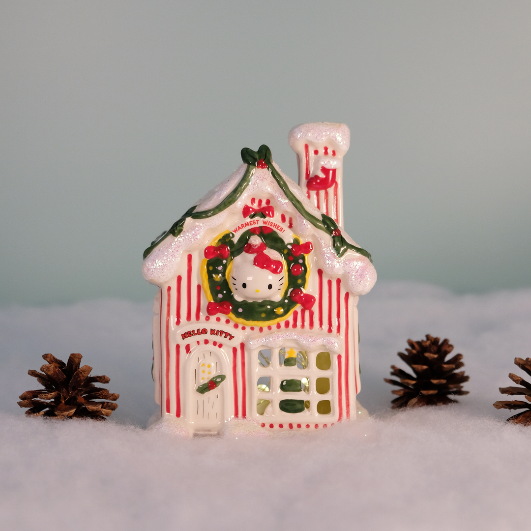 HELLO KITTY CHRISTMAS CANDLE HOUSE HELLO KITTY CHRISTMAS CANDLE HOUSE