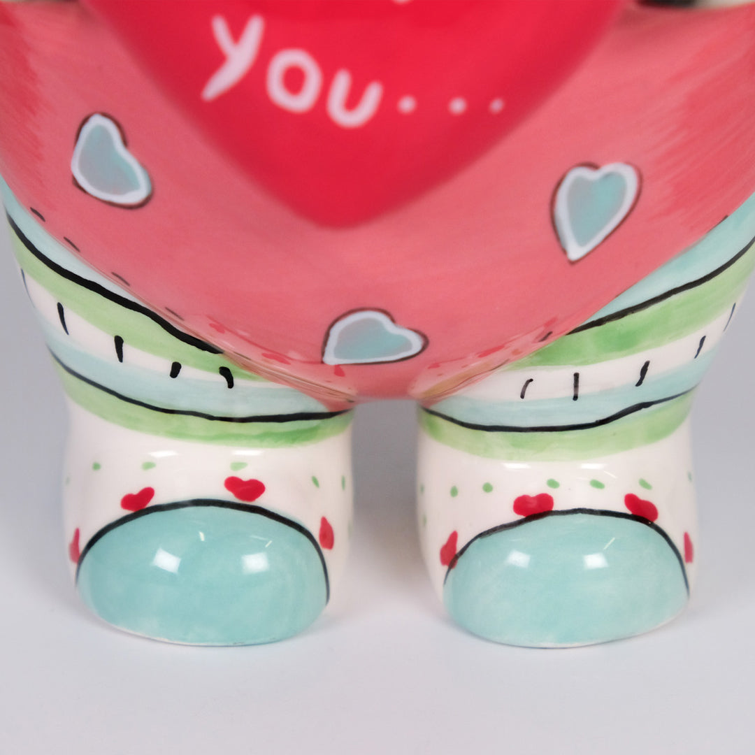 I Wuv You Piglet Figurine