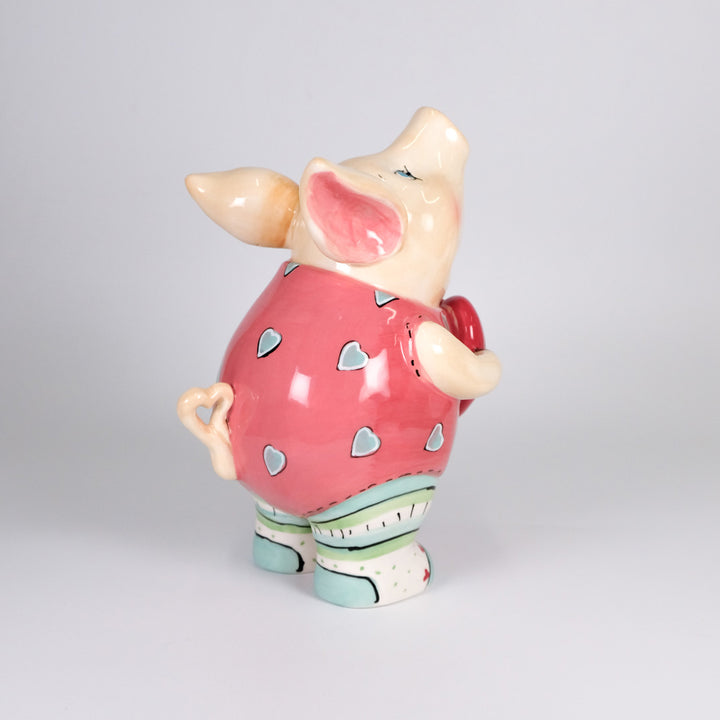 I Wuv You Piglet Figurine