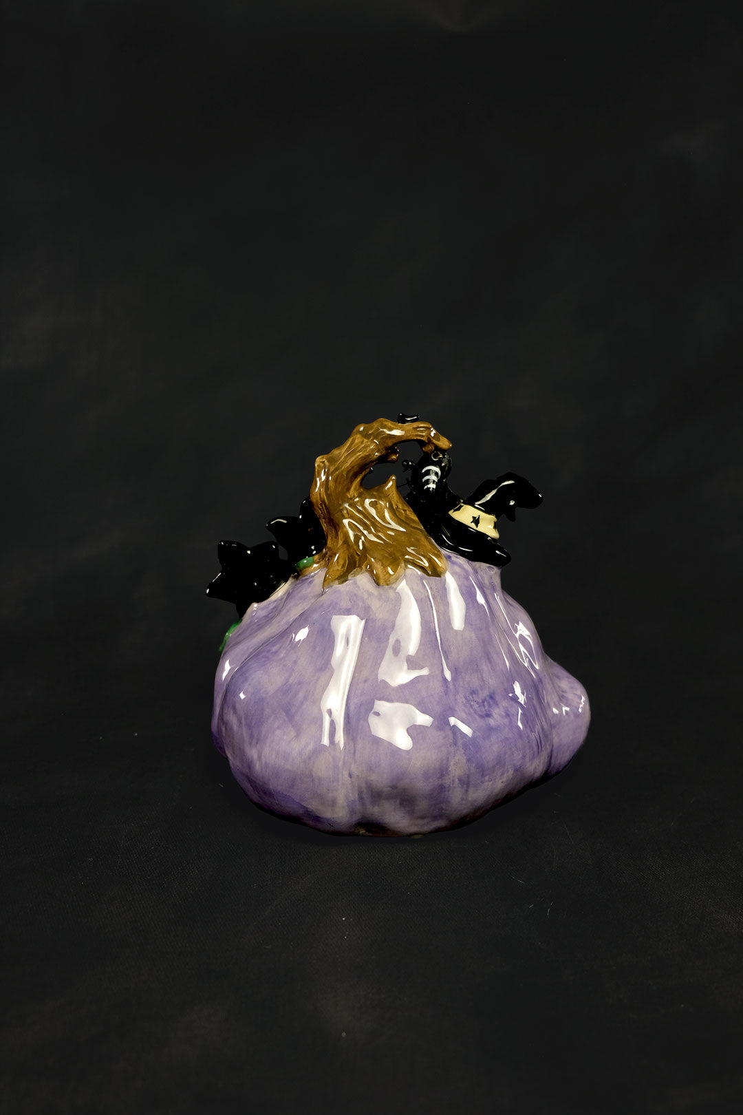 Purple Pumpkin Decor
