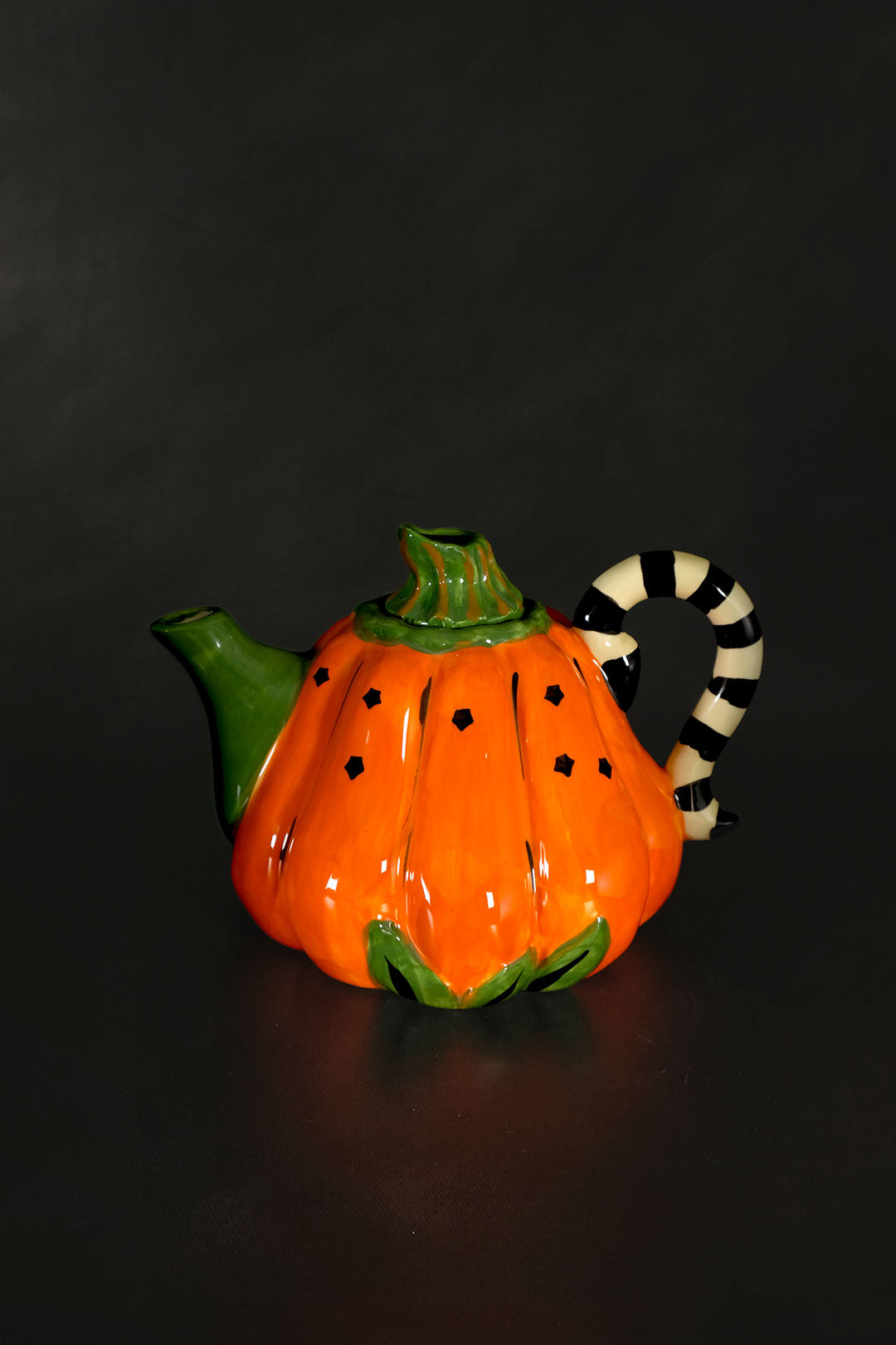 Orange Pumpkin Teapot