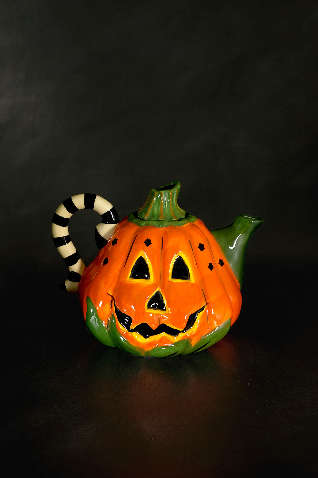 Orange Pumpkin Teapot