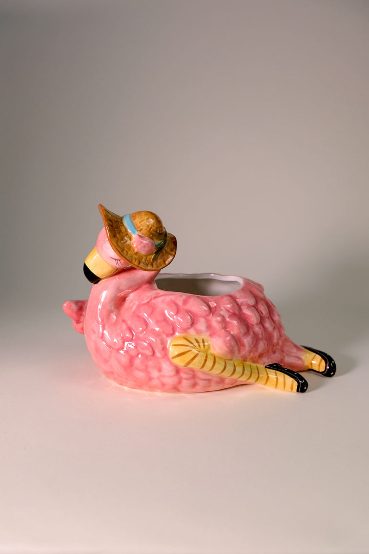 Flamingo Planter
