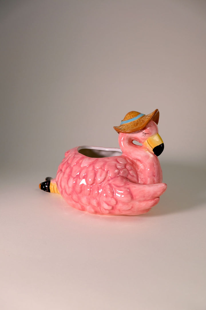 Flamingo Planter