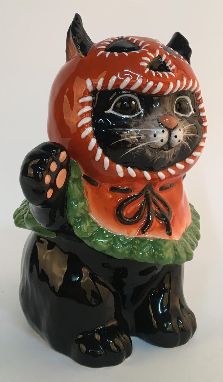 PumpkinHead Cat Figurine