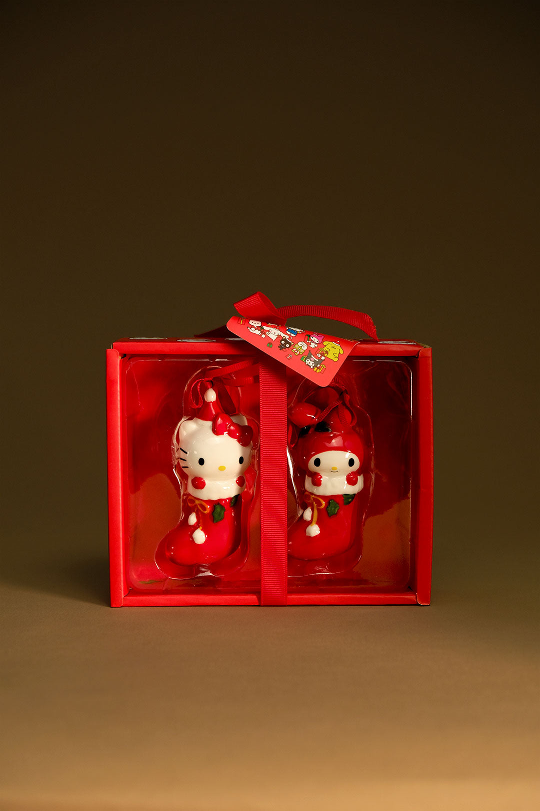 Hello Kitty and My Melody Ornament Gift Set