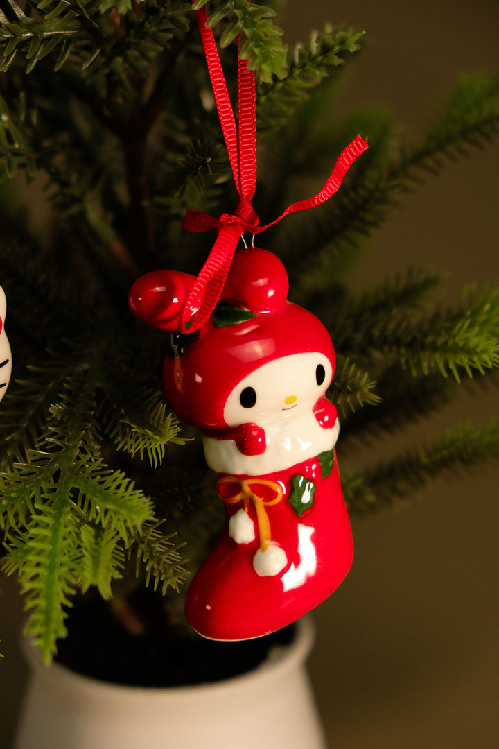 Hello Kitty and My Melody Ornament Gift Set
