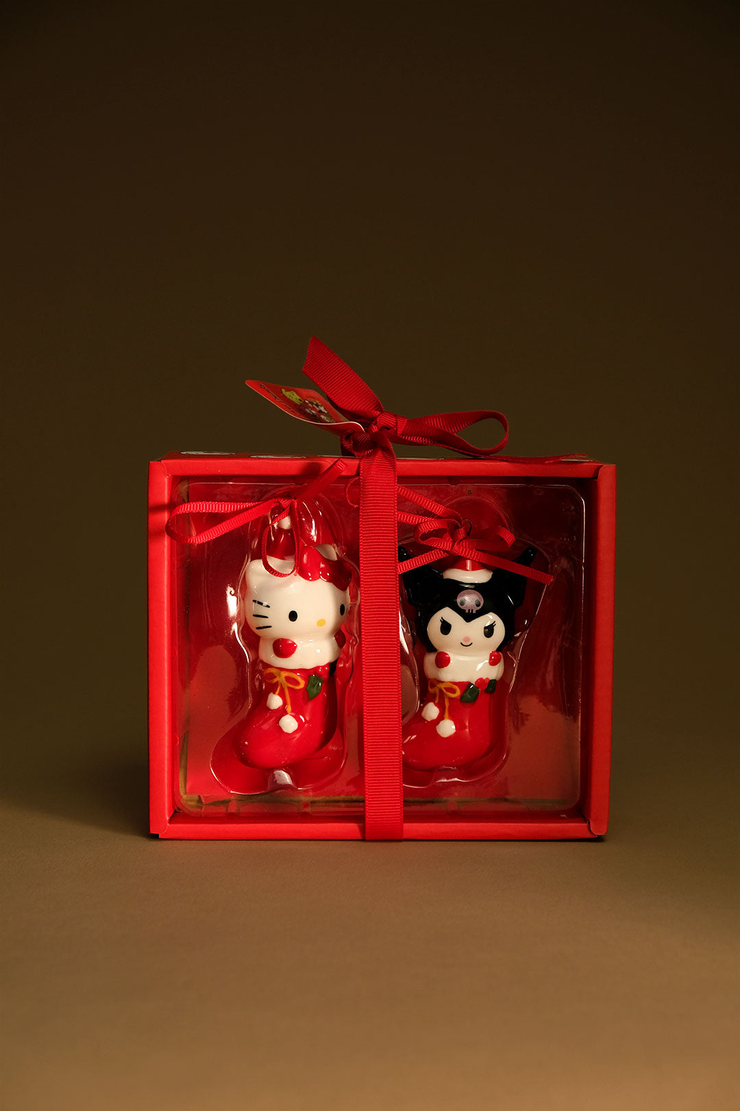 Hello Kitty and Kuromi Holiday Ornament Gift Set