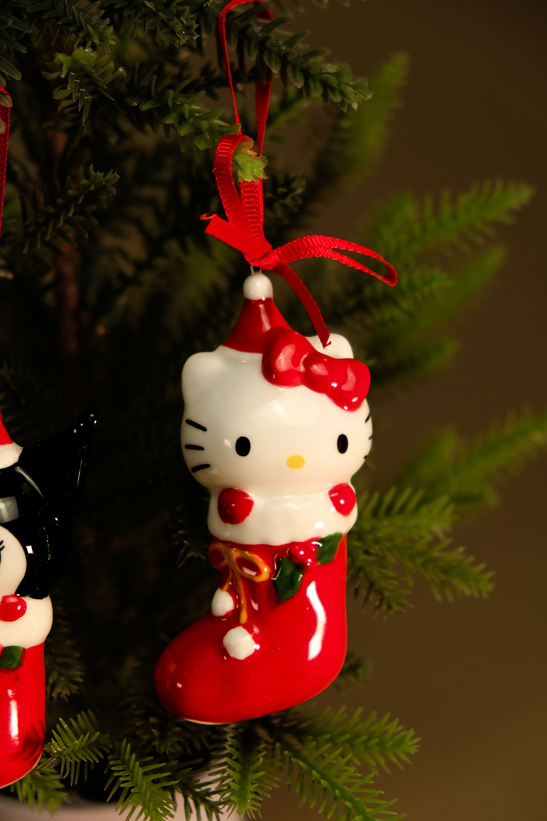 Hello Kitty and Kuromi Holiday Ornament Gift Set
