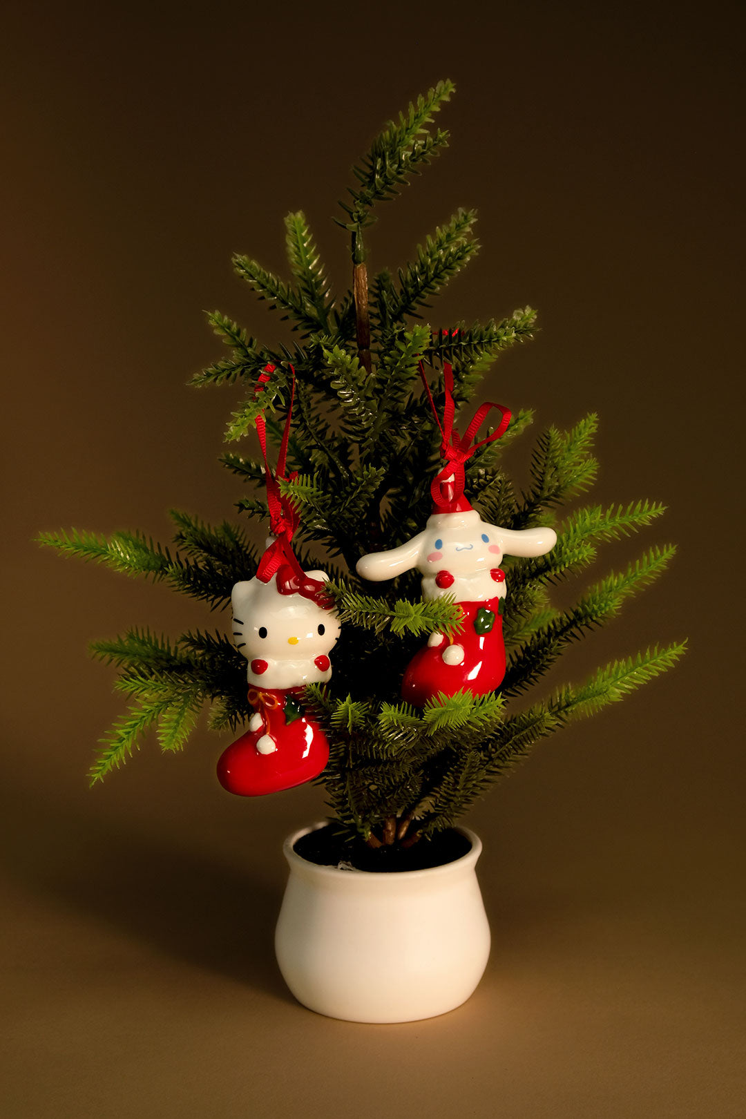 Hello Kitty and Cinnamoroll Holiday Ornament Gift Set