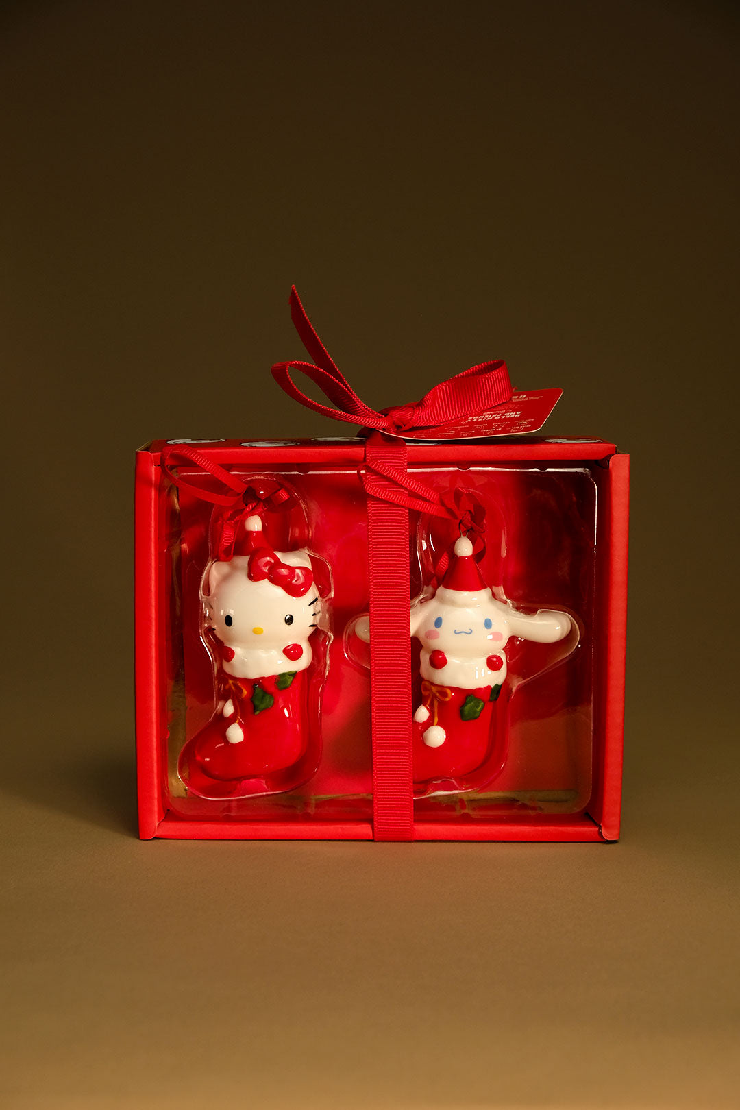 Hello Kitty and Cinnamoroll Holiday Ornament Gift Set