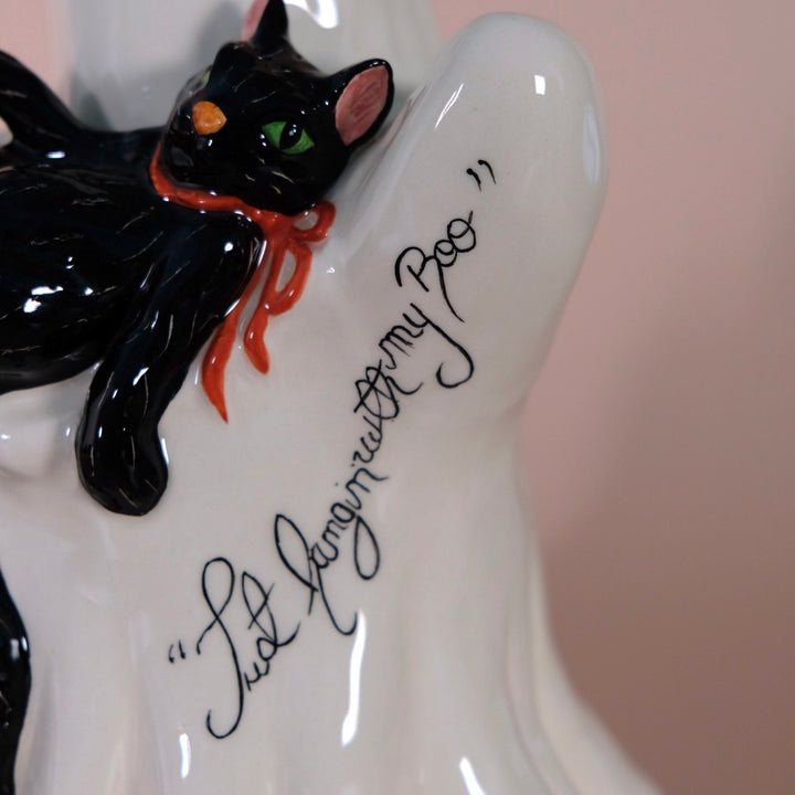 Ghost Cat Figurine