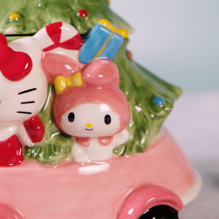 Hello Kitty and Friends Holiday Joy Ride Cookie Jar