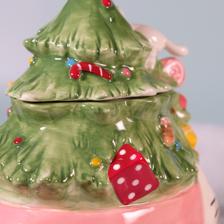 Hello Kitty and Friends Holiday Joy Ride Cookie Jar