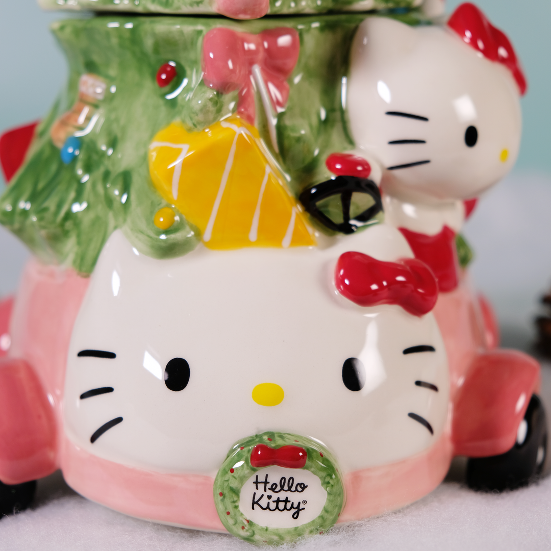 Hello Kitty and Friends Holiday Joy Ride Cookie Jar