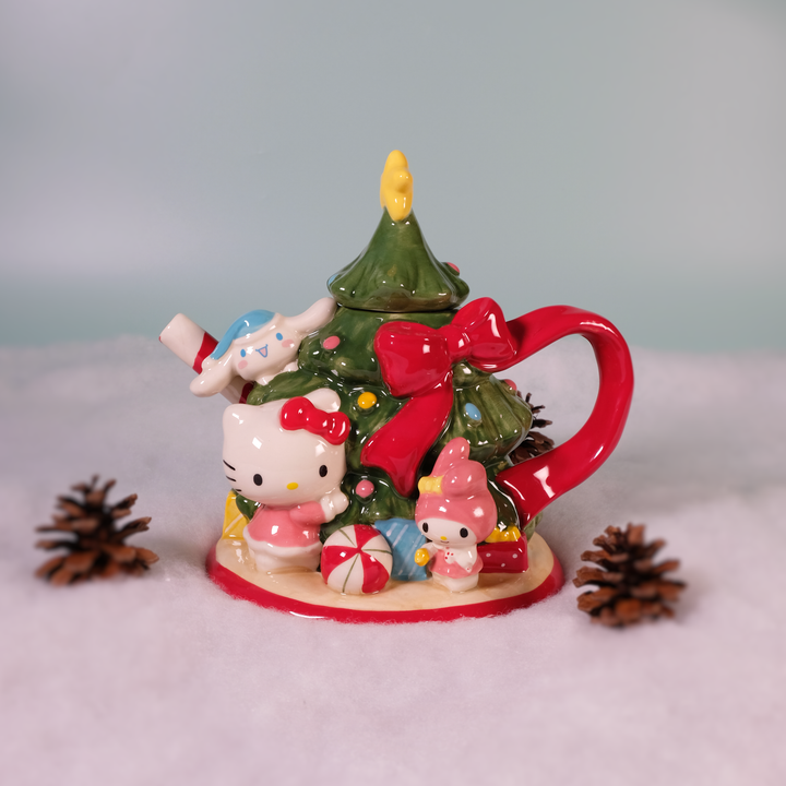 Hello Kitty and Friends Holiday Tree Teapot