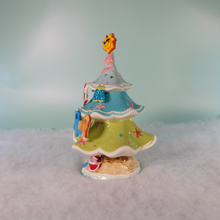 Christmas Beach Tree Figurine
