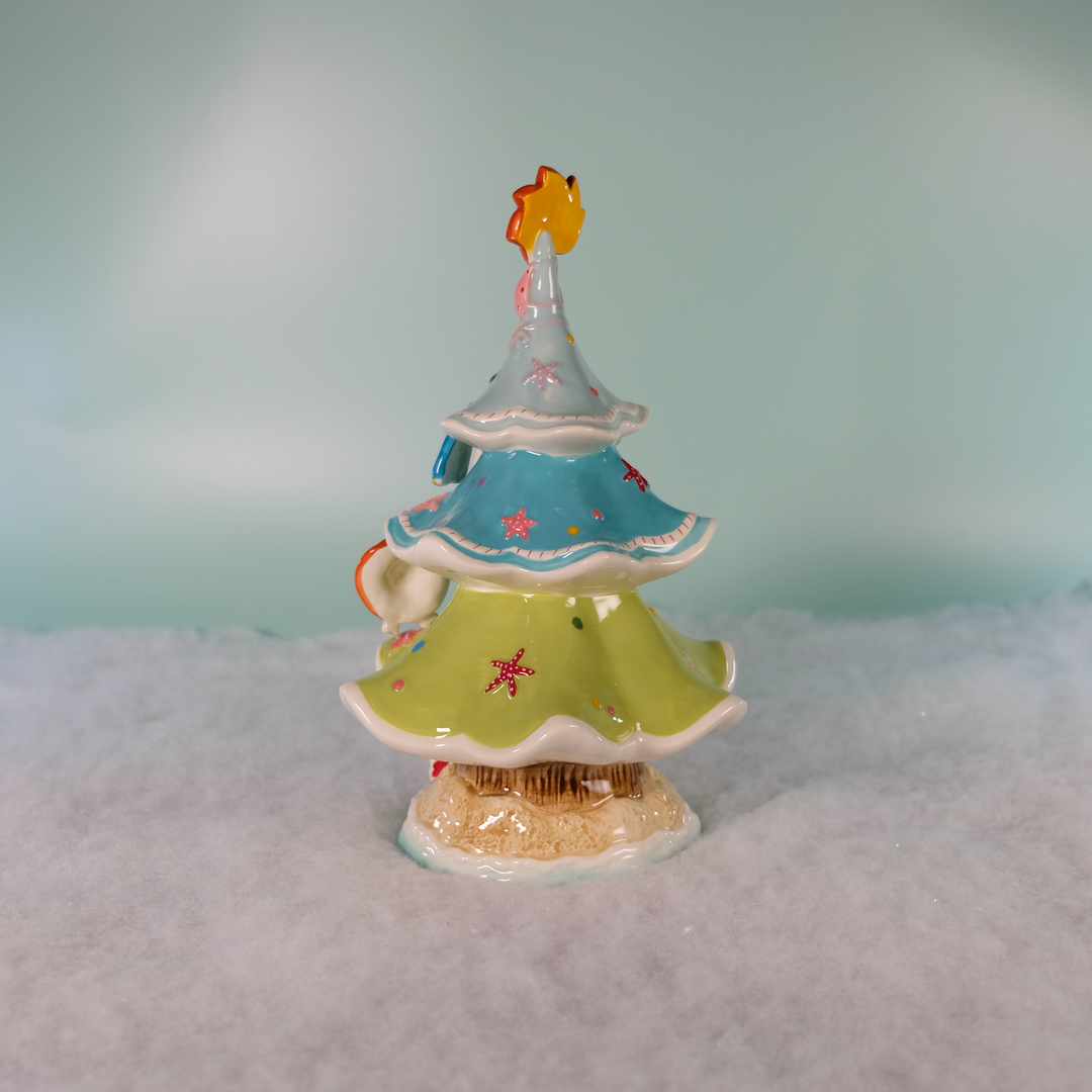 Christmas Beach Tree Figurine