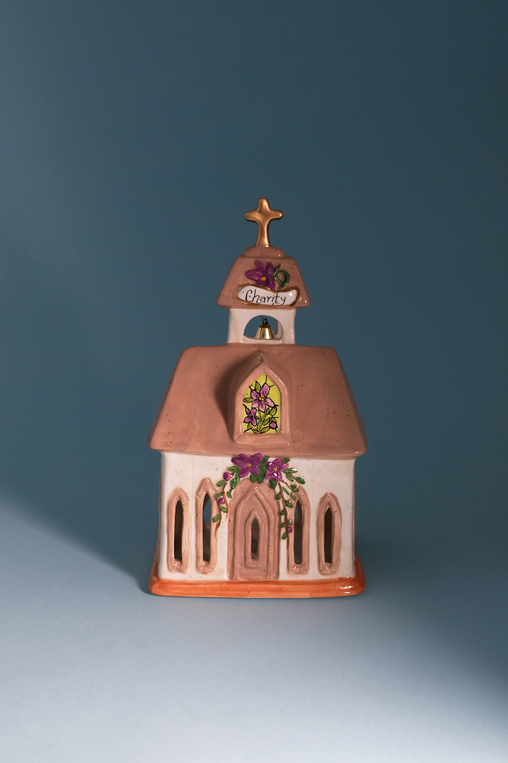Charity Virtue Church Candle House