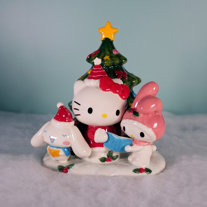 HELLO KITTY AND FRIENDS SINGING FIGURINE