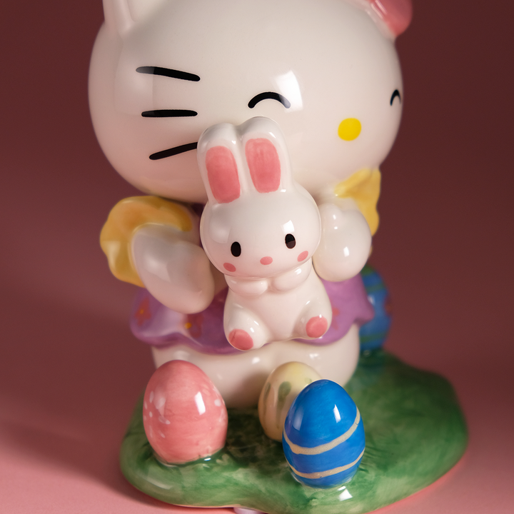 Hello Kitty and Bunny Figurine