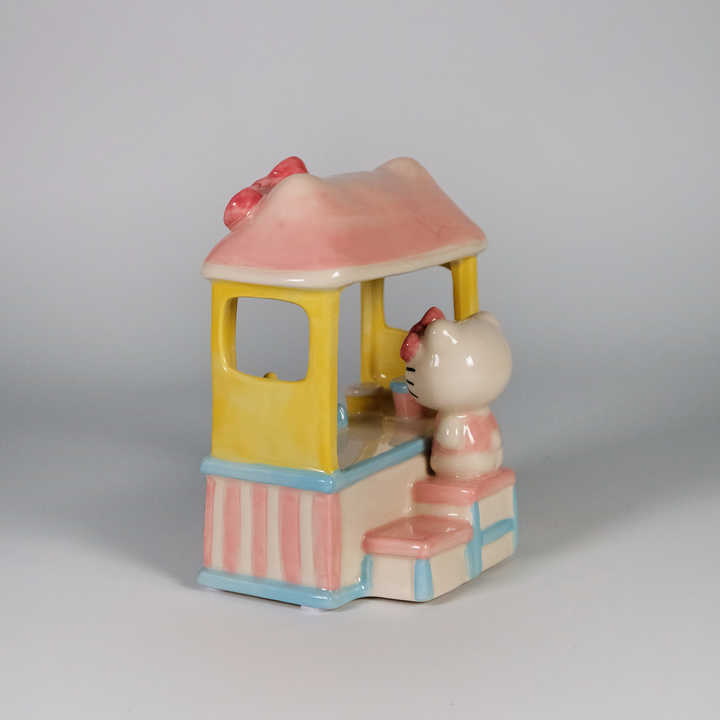 Hello Kitty Popsicle Stand Figurine