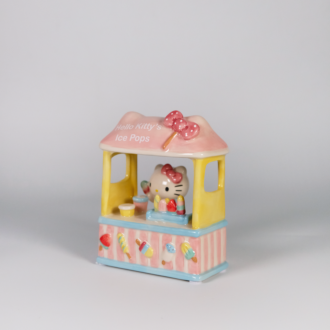 Hello Kitty Popsicle Stand Figurine