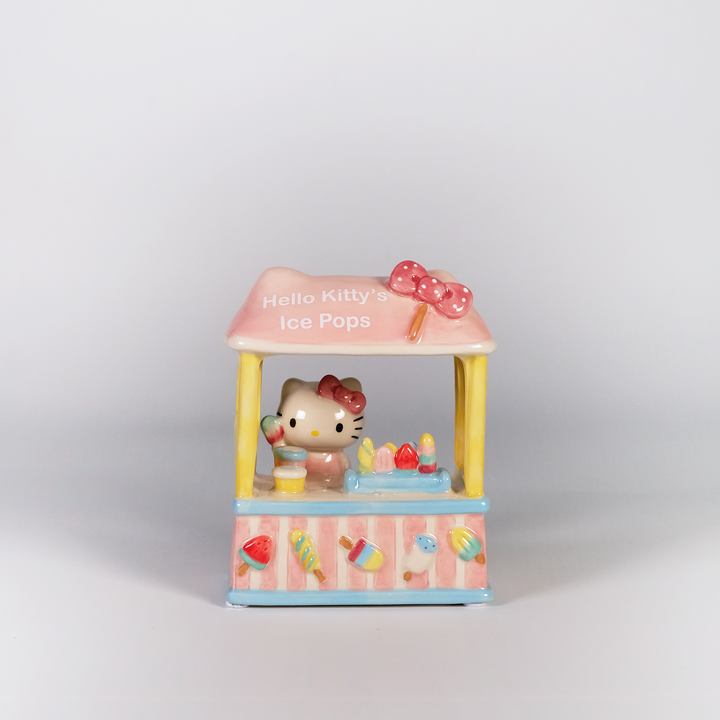 Hello Kitty Popsicle Stand Figurine